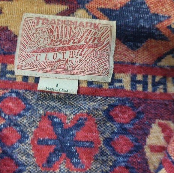 Brooklyn Cloth Colorful Patterned Vest - Picture 2 of 4